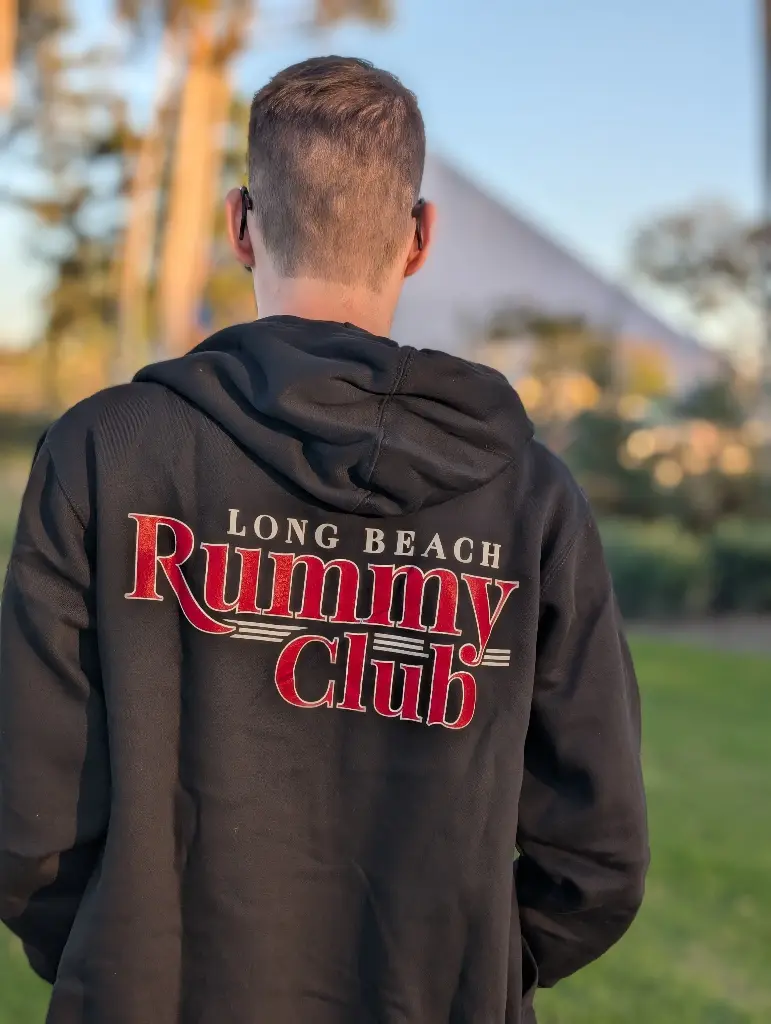 Long Beach Rummy Club Zip-Up Hoodie (S)